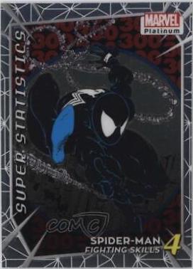 Spider-Man #SS14 Marvel 2023 Upper Deck Platinum Super Statistics