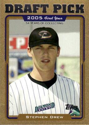 Stephen Drew [Gold] #UH311 Baseball Cards 2005 Topps Updates & Highlights