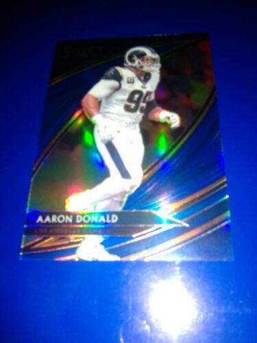 Aaron Donald [Blue Prizm] #240 Football Cards 2019 Panini Select