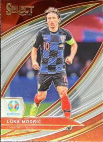 Luka Modric #179 Soccer Cards 2020 Panini Select UEFA Euro