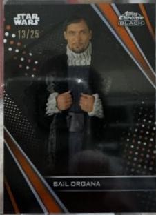 Bail Organa [Orange Refractor] #16 Star Wars 2023 Topps Chrome