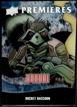 Rocket Raccoon #25 Marvel 2023 Upper Deck Annual Premieres