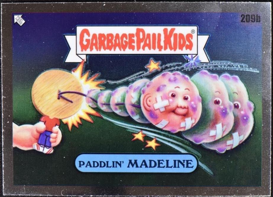 Paddlin' MADELINE #209b 2023 Garbage Pail Kids Chrome