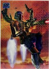 Boba Fett's Jetpack [Mojo Refractor] #24 Star Wars 2024 Topps Chrome Galaxy Prices