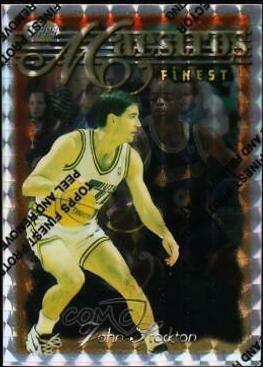 John Stockton [Refractor] #110 Basketball Cards 1996 Finest