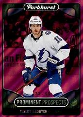 Taylor Raddysh [Purple] #PP19 Hockey Cards 2021 Parkhurst Prominent Prospects Prices