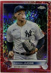 Aaron Judge [SP Variation Red Speckle] #99 Baseball Cards 2022 Topps Chrome Prices