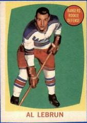 Al LeBrun #61 Hockey Cards 1961 Topps Prices