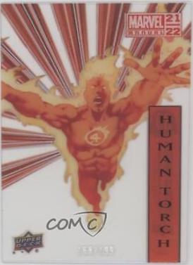 Human Torch #39 Marvel 2021 Upper Deck Annual Suspended Animation