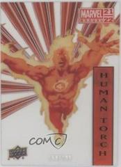 Human Torch #39 Marvel 2021 Upper Deck Annual Suspended Animation Prices