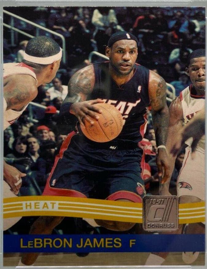 LeBron James 165 Prices 2010 Donruss Basketball Cards