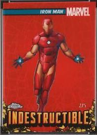 Iron Man [Red Lazer] #I-3 Marvel 2024 Topps Chrome Indestructible