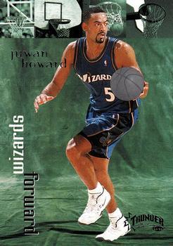 Juwan Howard #125 Basketball Cards 1998 Skybox Thunder