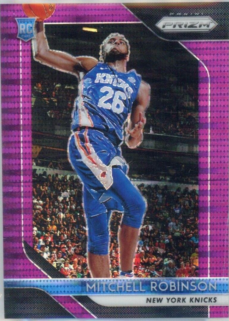 Mitchell Robinson [Purple Pulsar] #227 Basketball Cards 2018 Panini Prizm