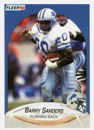 Barry Sanders #284 Prices | 1990 Fleer | Football Cards