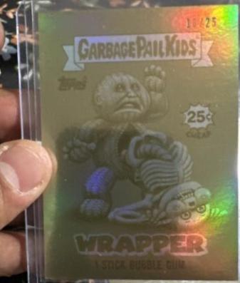 Wrapper [Gold] #11 Garbage Pail Kids 2024 Game Over