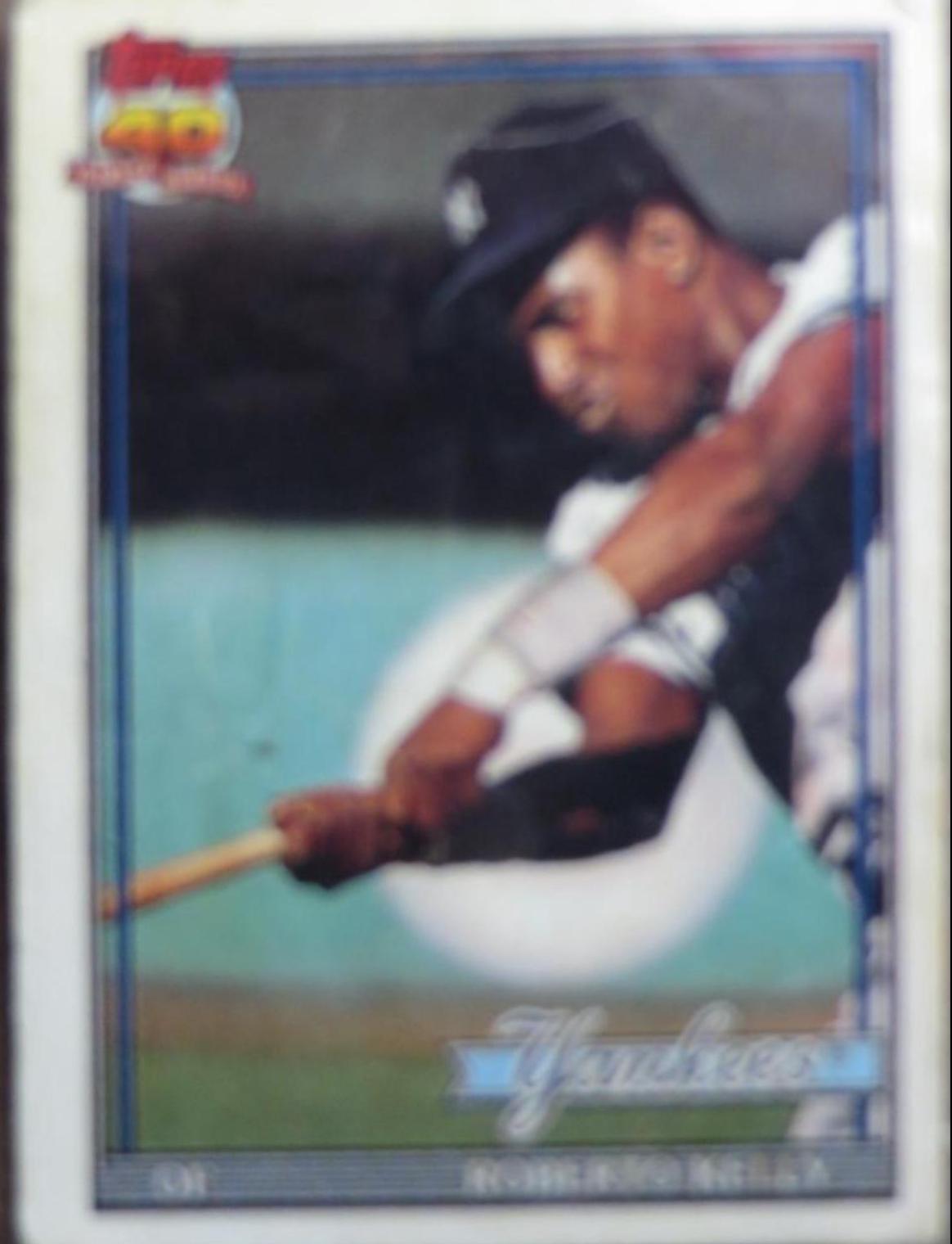 Roberto Kelly #11 Baseball Cards 1991 Topps Micro