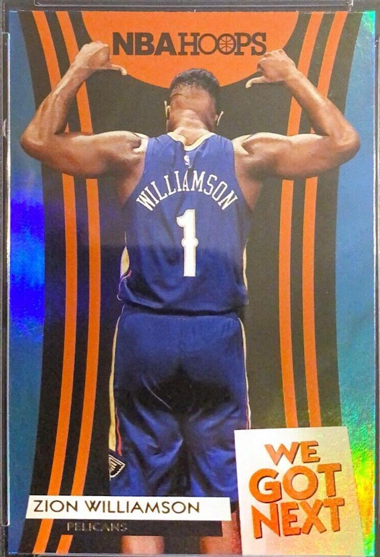 Zion Williamson [Holo] #9 Basketball Cards 2019 Panini Hoops We Got Next