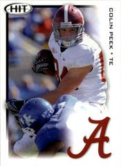 Colin Peek #34 Football Cards 2010 Sage Hit Prices