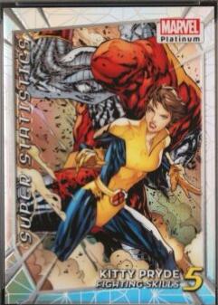 Kitty Pryde [Rainbow] #SS10 Marvel 2023 Upper Deck Platinum Super Statistics