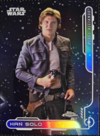 Han Solo [Rebel Alliance] #RA-3 Star Wars 2024 Topps Chrome Galactic Civil War