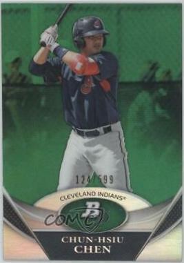 Chun Hsiu Chen #BPP79 Baseball Cards 2011 Bowman Platinum Prospects