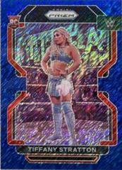 Tiffany Stratton [Blue Shimmer Prizm] #104 Wrestling Cards 2022 Panini Prizm WWE Prices