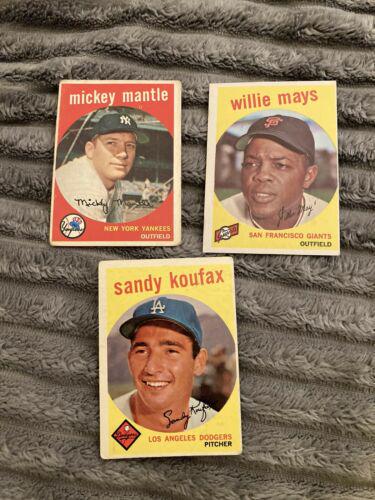 Complete Set Baseball Cards 1959 Topps