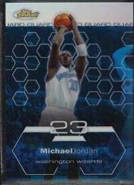 Michael Jordan [Refractor] #100 Basketball Cards 2002 Finest