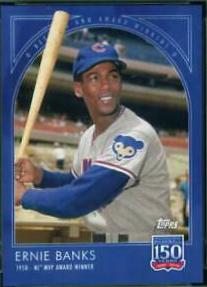 Ernie Banks #37 Baseball Cards 2019 Topps 150 Years of Baseball