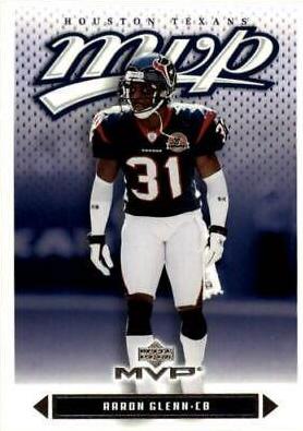 Aaron Glenn #306 Football Cards 2003 Upper Deck MVP