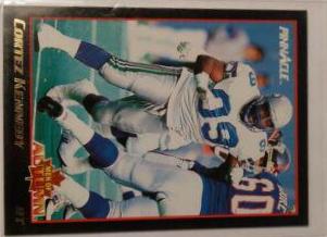 Cortez Kennedy #26 Football Cards 1993 Pinnacle Men of Autumn