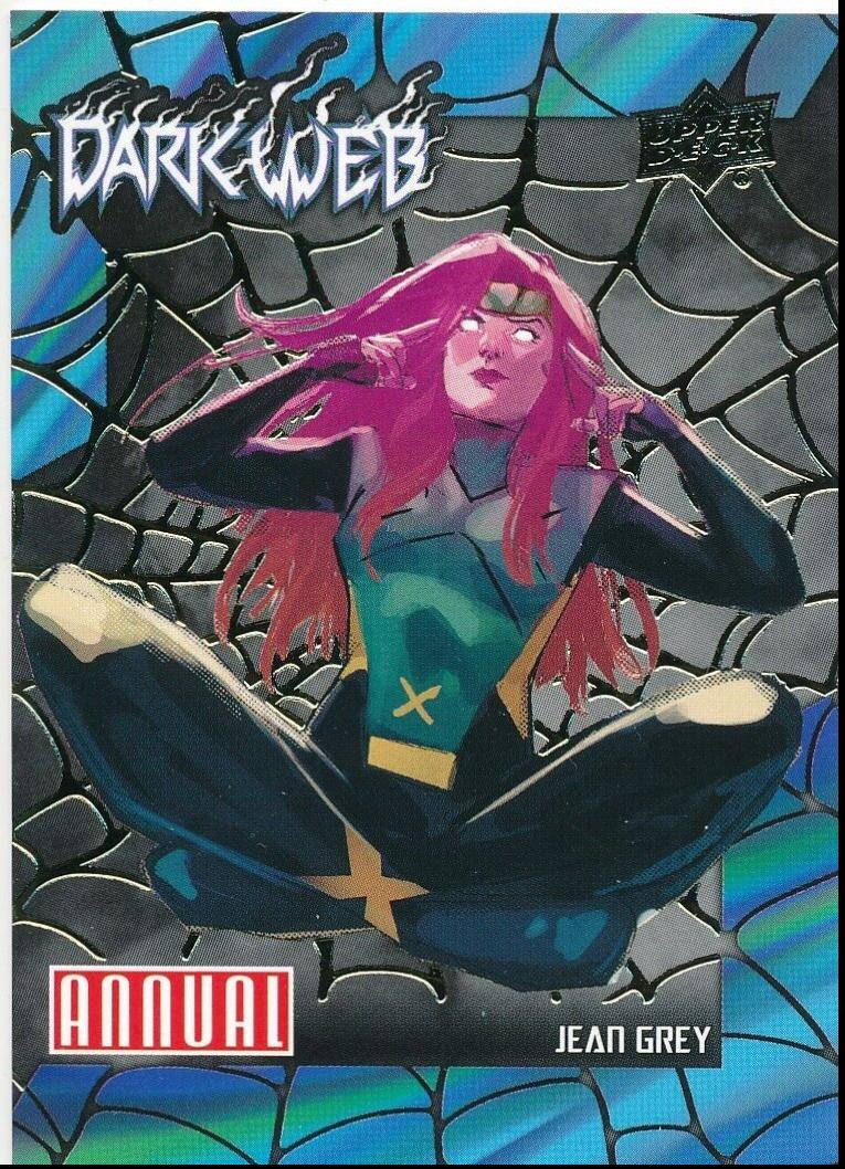 Jean Grey #DW-5 Marvel 2023 Upper Deck Annual Dark Web