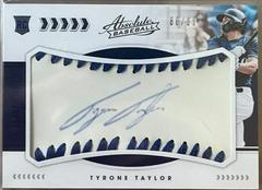 Tyrone Taylor [Material Signature Blue] #159 Baseball Cards 2020 Panini Absolute Prices