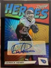 Derrick Henry [Autograph] #H-8 Football Cards 2022 Panini Prestige Heroes Prices