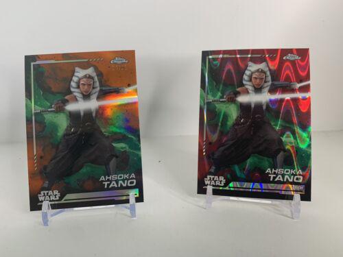 Ahsoka Tano [Orange Refractor] #1 Star Wars 2024 Topps Chrome