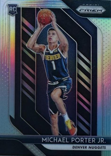 Michael Porter Jr SILVER PRIZM PSA 10 YEAR 2 shops ACTUAL ROOKIE YEAR