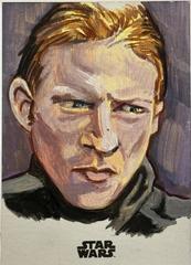 Adam Beck Star Wars 2024 Topps Chrome Galaxy Sketch Card Prices