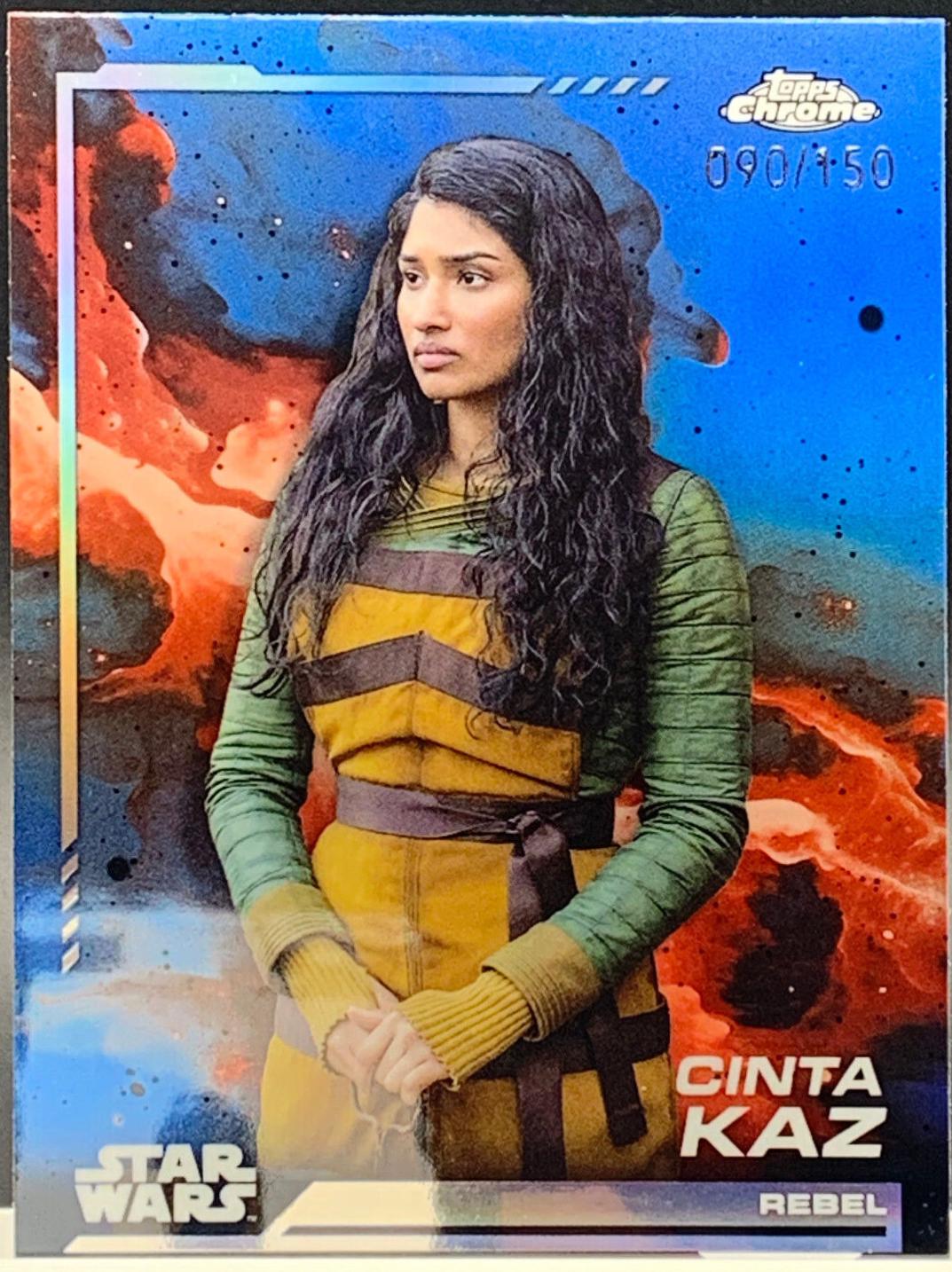 Cinta Kaz [Skywalker Blue Refractor] #16 Star Wars 2024 Topps Chrome