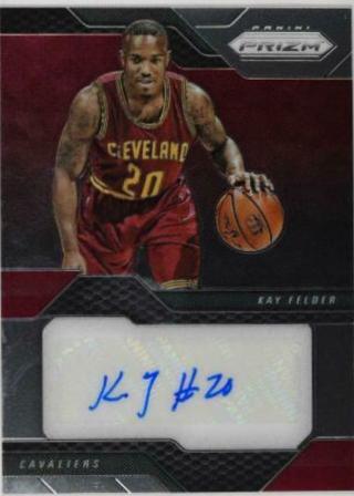 Kay Felder #42 Basketball Cards 2016 Panini Prizm Rookie Signatures