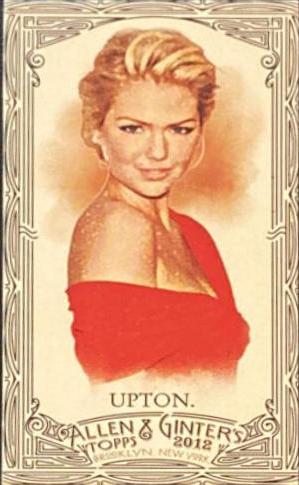 2012 Topps Allen & Ginter Baseball Kate Upton Card PSA 9 cheapest MINT #232 SI Model