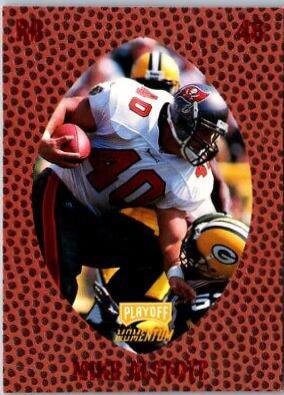 Mike Alstott [Retail] #7 Football Cards 1998 Playoff Momentum