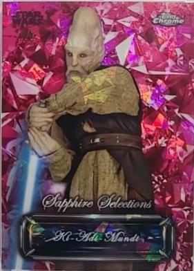 Ki-Adi-Mundi #SS-13 Star Wars 2024 Topps Chrome Sapphire Selections