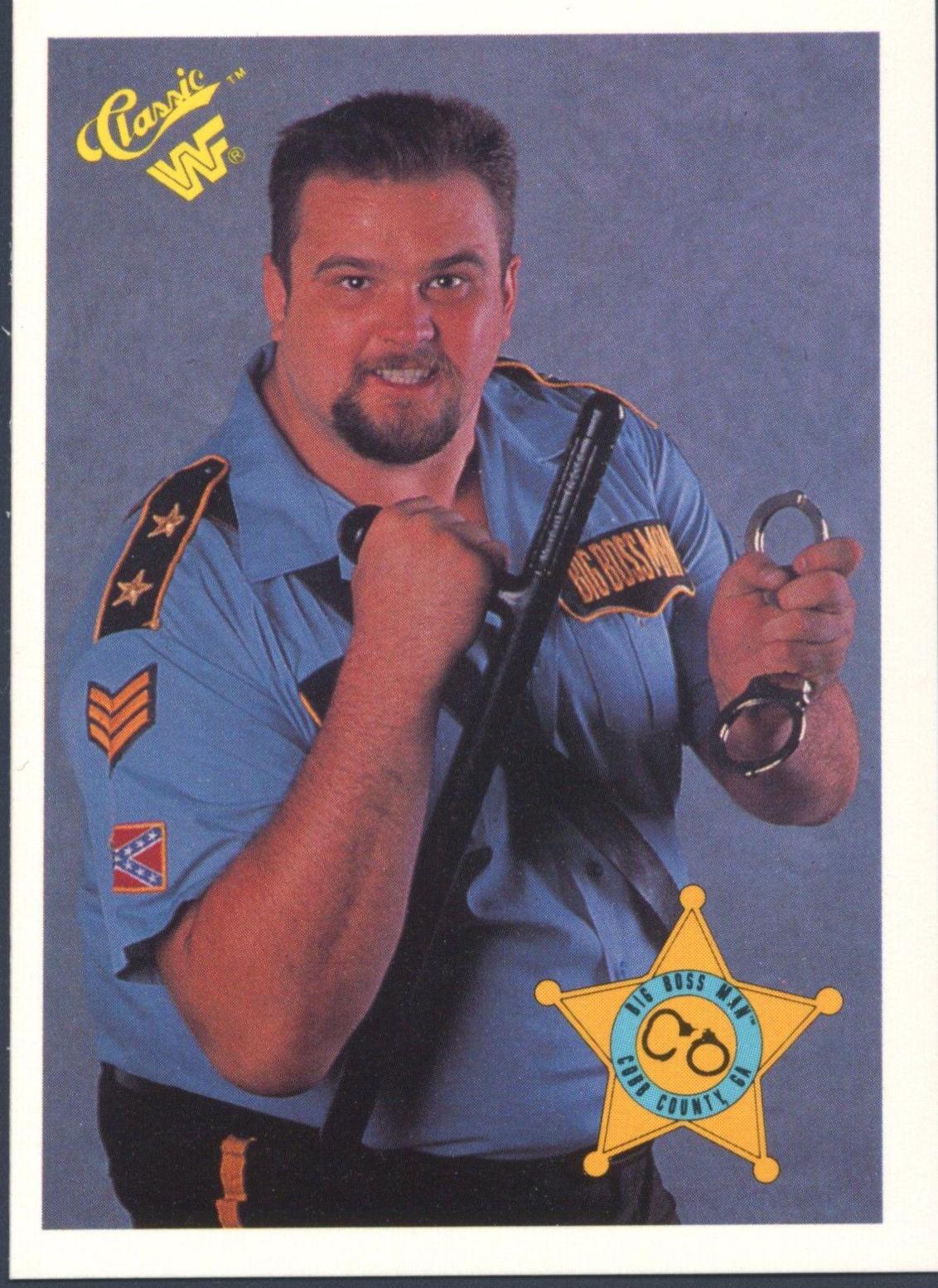 Big Boss Man #103 Wrestling Cards 1990 Classic WWF