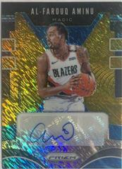 Al Farouq Aminu [Gold Shimmer] #AFA Basketball Cards 2019 Panini Prizm Signatures Prices