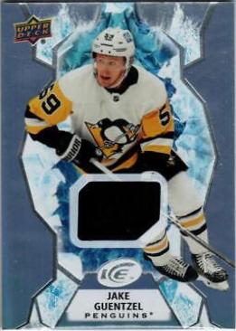 Jake Guentzel #5 Hockey Cards 2021 Upper Deck Ice