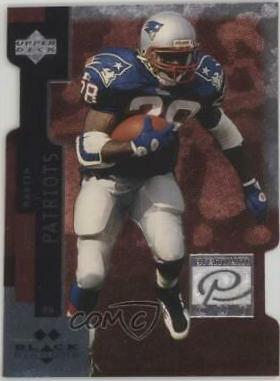 Curtis Martin [Double] #PC18 Football Cards 1998 Upper Deck Black Diamond Premium Cut