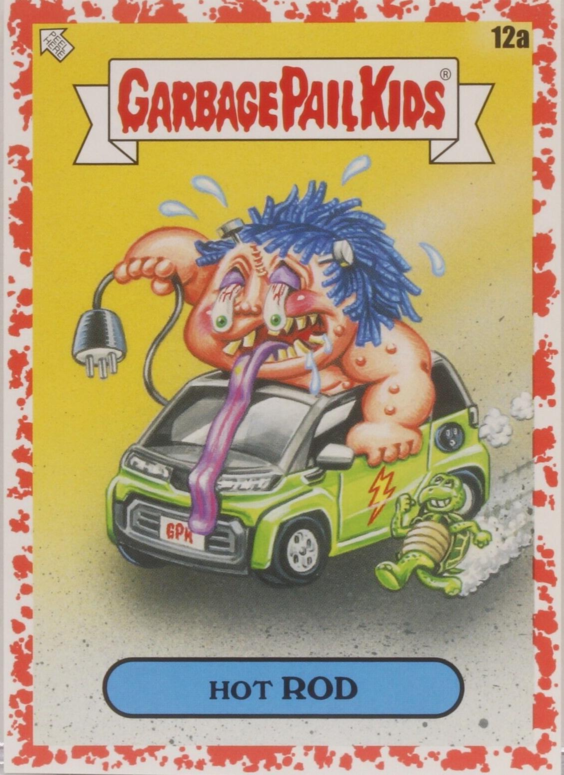 Hot ROD [Red] #12a Garbage Pail Kids 35th Anniversary