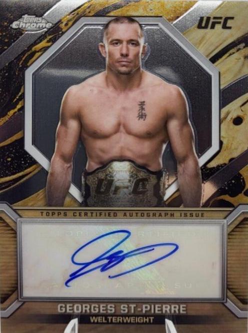 UFC Topps Georges online St Pierre OUT OF PRINT