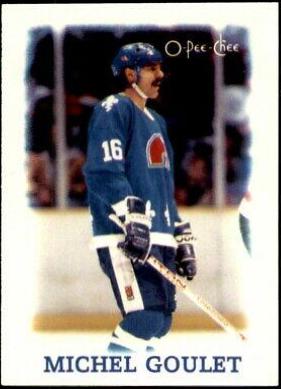 Michel Goulet #10 Hockey Cards 1988 O-Pee-Chee Minis